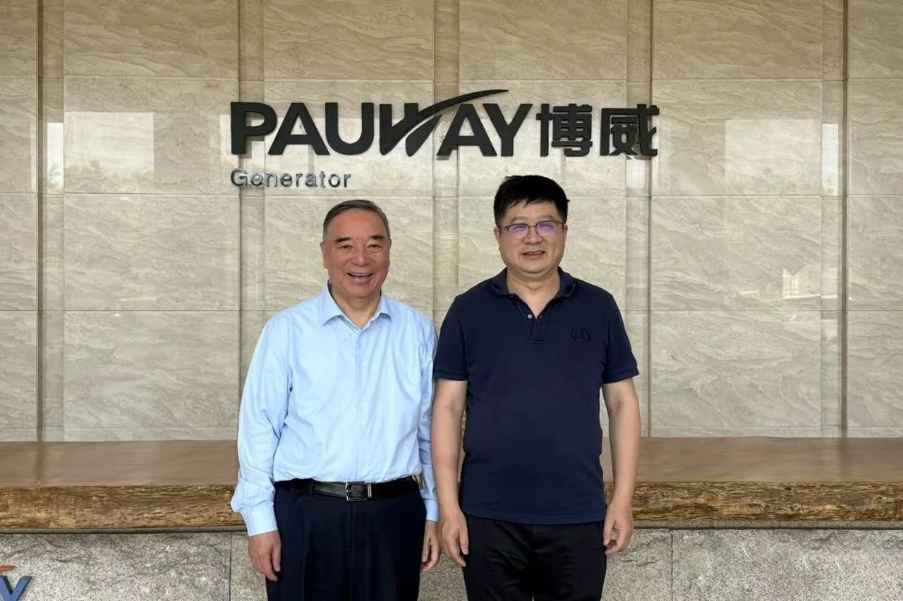 中国上市公司协会会长宋志平一行莅临宝威发电厂，，配合为全球高端动力能源妄想蓝图